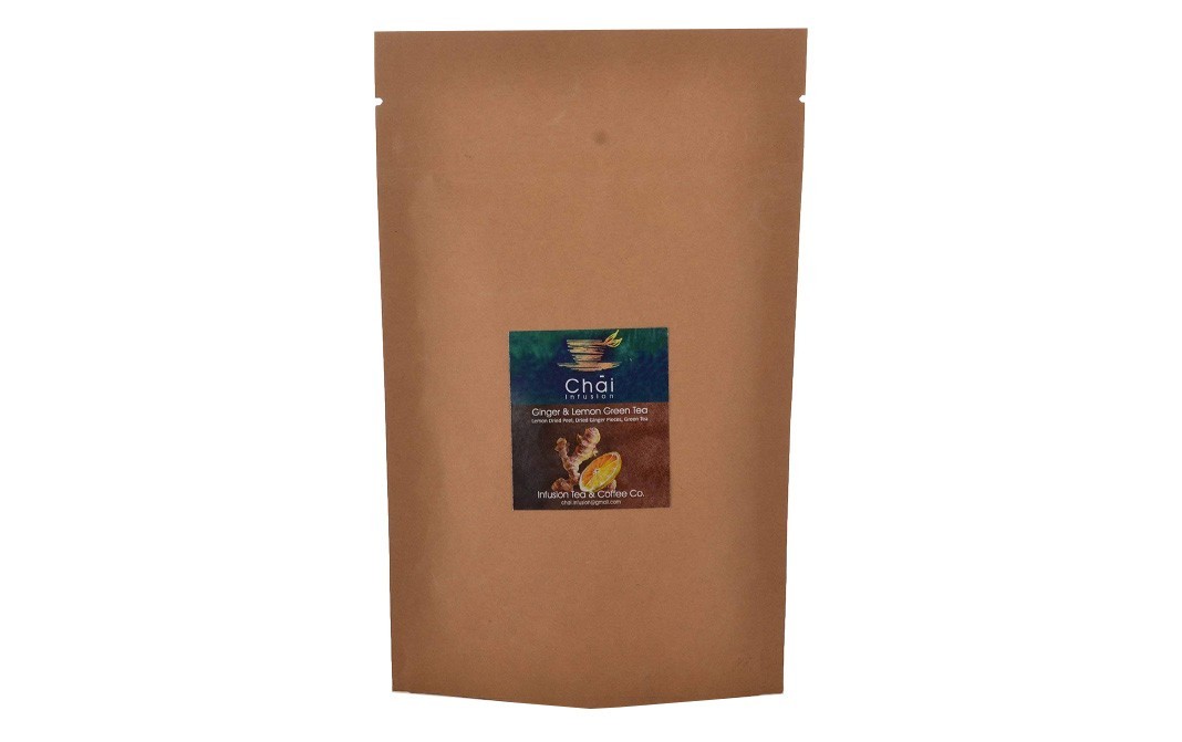 Chai Infusion Ginger & Lemon Green Tea   Pack  50 grams